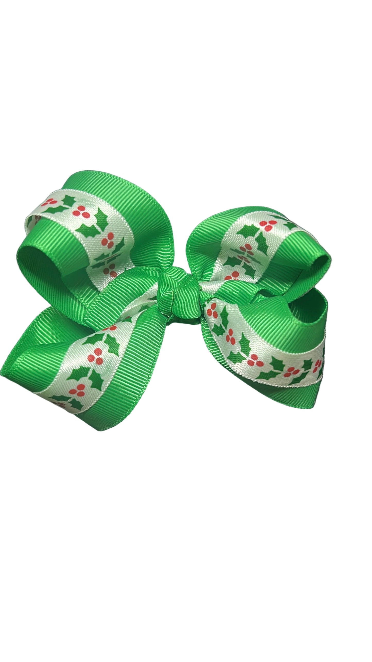 Green Mistletoe Bow