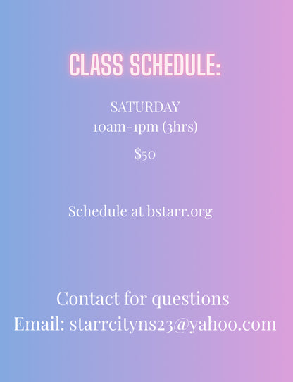 1 on 1 Nail Class with B. Starr-KIDS' EDITION!