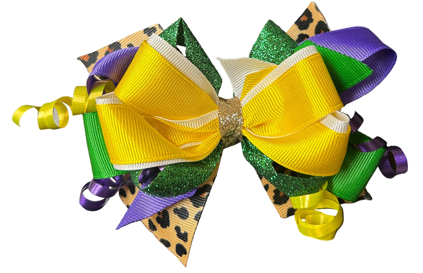 Mardi Gras Party Bow